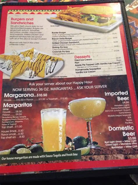 sarita's grill & cantina|sarita's restaurant menu.